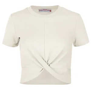 کراپ‌تاپ آستین کوتاه زنانه مدل MMDS-AT7010