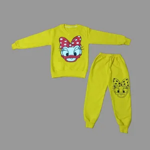 ست سویشرت و شلوار دخترانه مدل 2525