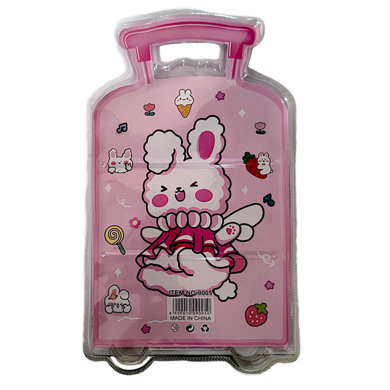 ست لوازم التحریر مدل کرومی کد 7894 بسته 7 عددی