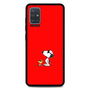 AKAM AMC-WSGA51-SNOOPY-40 Cover For Samsung Galaxy A51