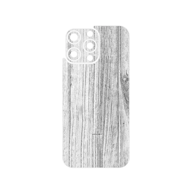 برچسب پوششی ماهوت مدل White_Wood مناسب برای گوشی موبایل اپل iPhone 16 Pro Max