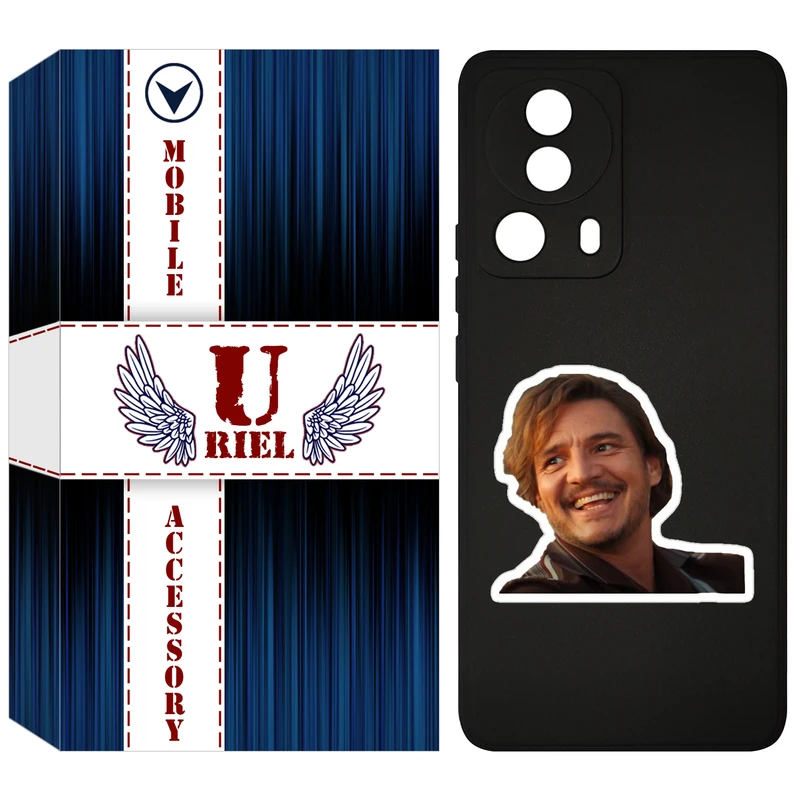 کاور یوریل مدل KSH کد 83 طرح لبخند مناسب برای گوشی موبایل شیائومی 13 Lite