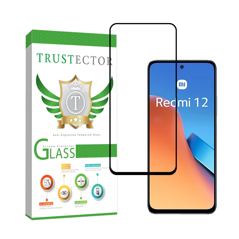 محافظ صفحه نمایش سرامیکی تراستکتور مدل CRMSNWTR مناسب برای گوشی موبایل شیائومی Redmi 12 4G / آنر X7b 4G