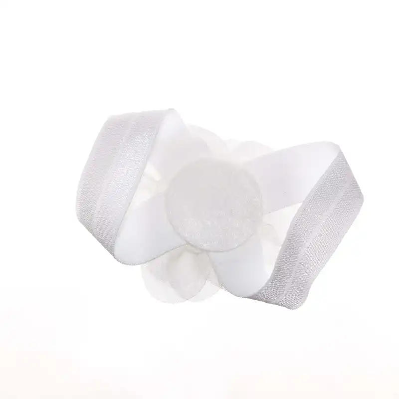 ست هدبند و پابند نوزادی سارینا گل مدل پریماه