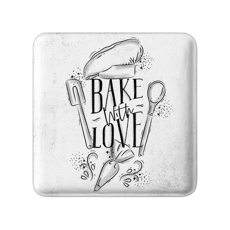 پیکسل خندالو طرح کیک و شیرینی پزی مدل مربعی کد 36667