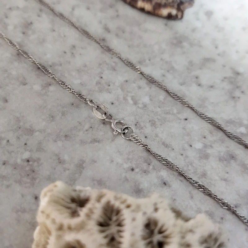 عکس شماره 3 : زنجیر نقره زنانه سلین کالا مدل دیسگو کد t50