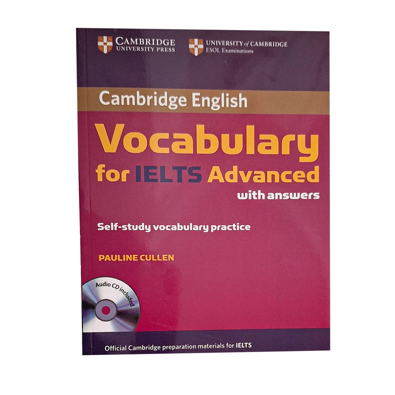 کتاب Vocabulary for IELTS Advanced اثر pauline cullen انتشارات واژه اندیش همراه با  CD