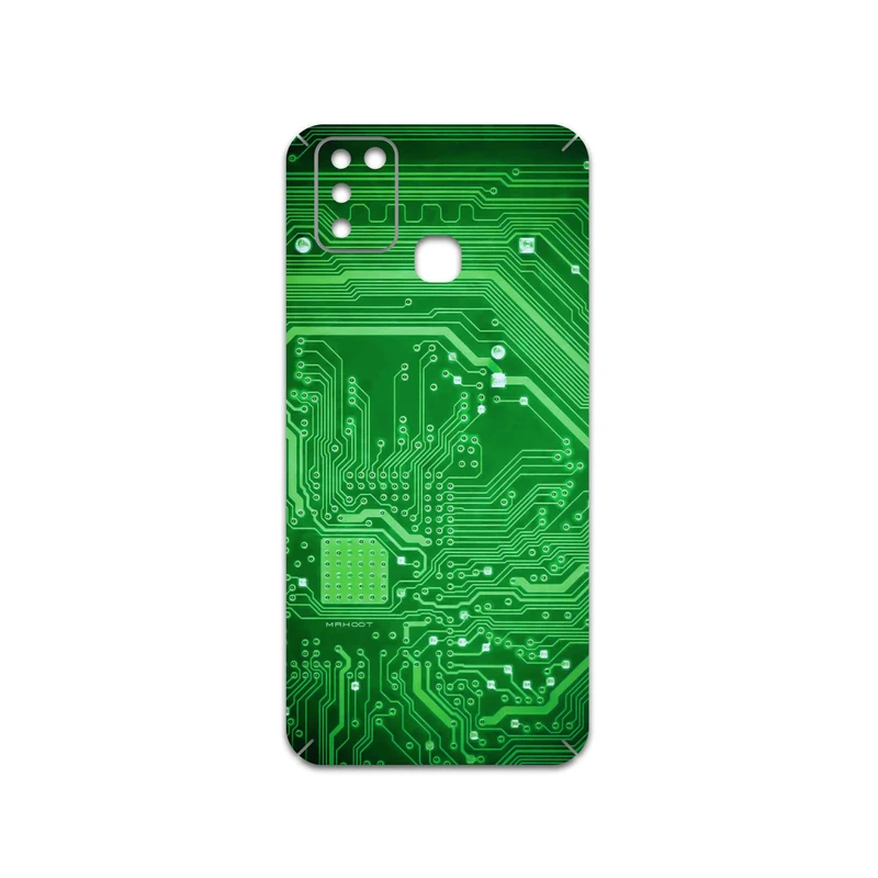 برچسب پوششی ماهوت مدل Green-Printed-Circuit-Board مناسب برای گوشی موبایل اینفینیکس Smart 6 X657B
