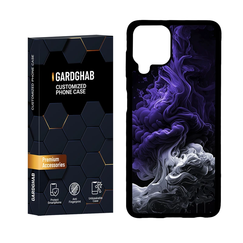 کاور گارد قاب مدل پشت گلس ساده مناسب برای گوشی موبایل سامسونگ Galaxy A22 4G