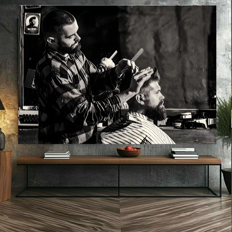 تابلو بوم طرح مخمل کوتاهی مو  کد BK23369