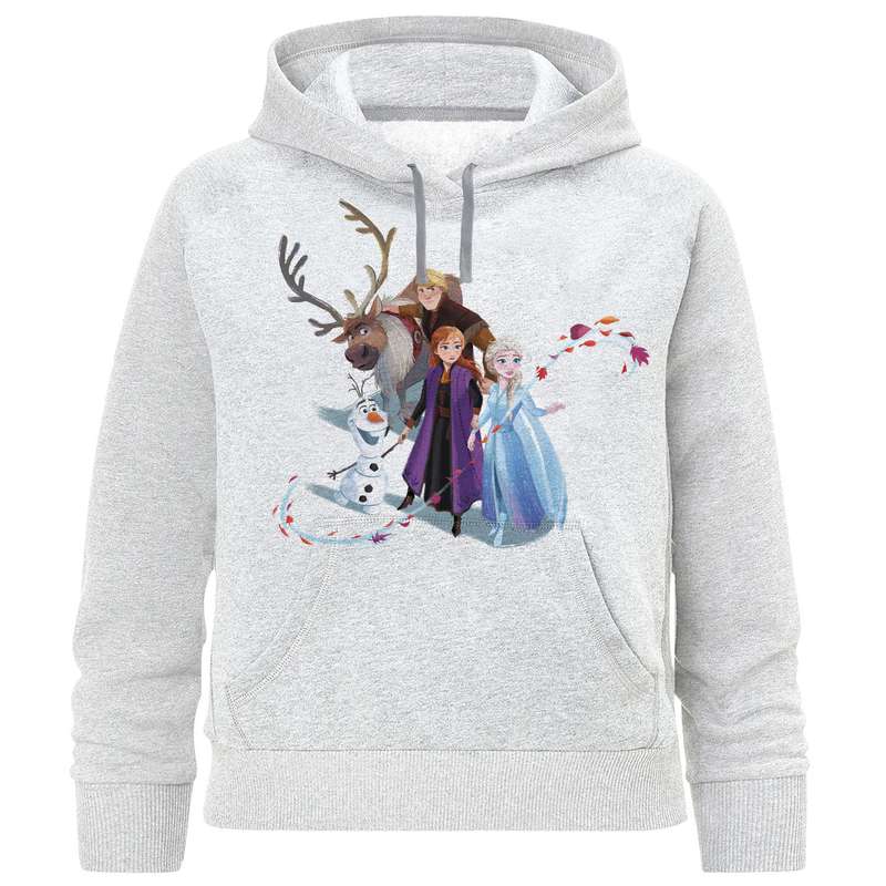 هودی دخترانه مدل گوزن و السا و آنا D01