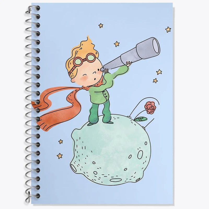 دفتر لغت 50 برگ خندالو مدل شازده کوچولو کد 1825