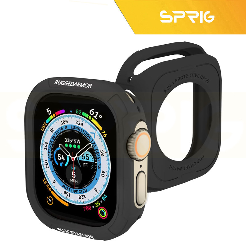 کاور اسپریگ مدل Rugged Armor مناسب برای اپل واچ Ultra / Ultra 2 49mm