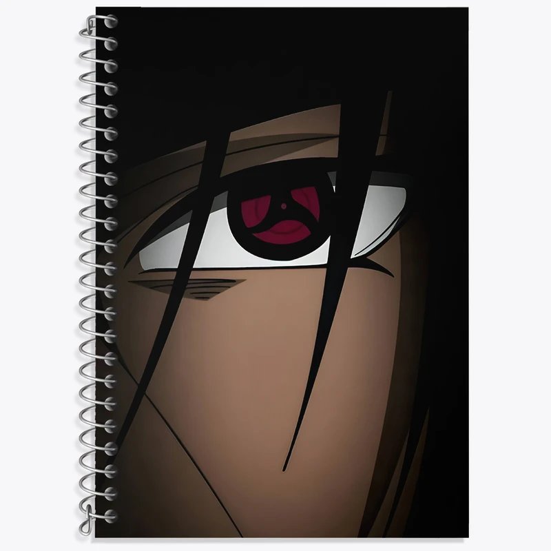 دفتر لغت 50 برگ خندالو طرح انیمه ناروتو (Naruto) کد N4734