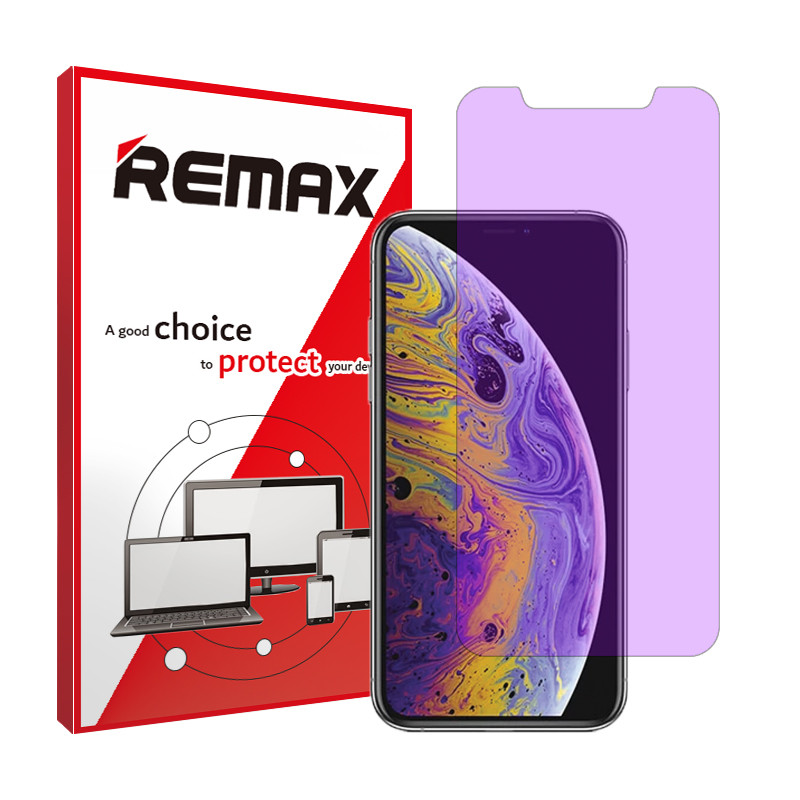 محافظ صفحه نمایش آنتی پرپل ریمکس مدل HyPRL مناسب برای گوشی موبایل اپل iPhone XS Max