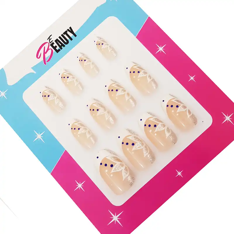 ناخن مصنوعی بی بیوتی مدل M98 مجموعه 12 عددی