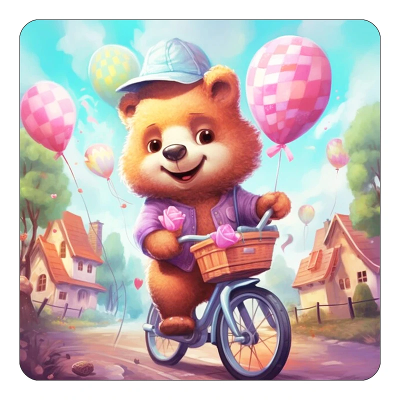 مگنت کاکتی طرح حیوانات کارتونی مدل mp27540