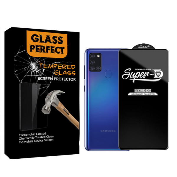 محافظ صفحه نمایش گلس پرفکت مدل SUPERD مناسب برای گوشی موبایل سامسونگ Galaxy A21s