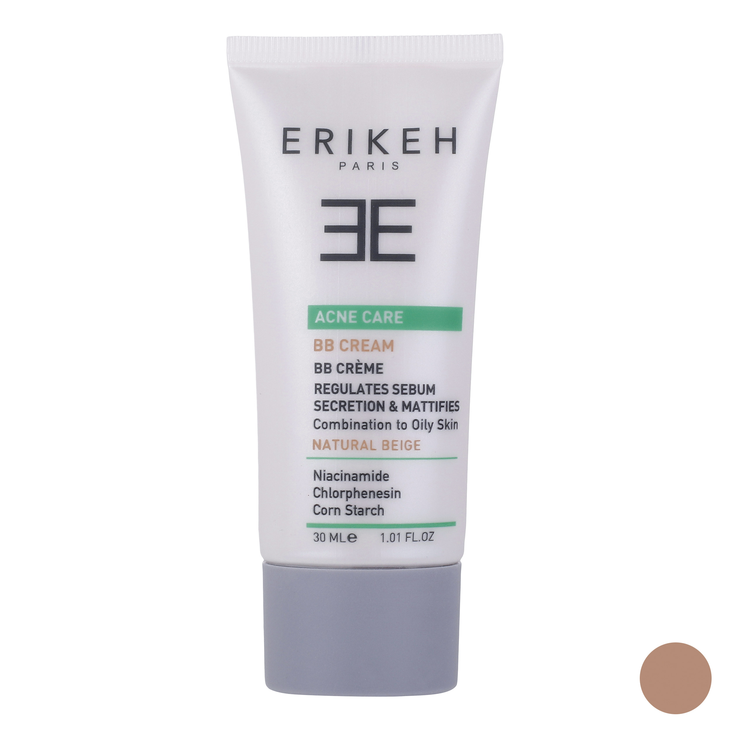 کرم پودر BB اریکه مدل ACNE CARE مناسب پوست های چرب و مختلط حجم 30 میلی لیتر کرم پودر BB اریکه مدل ACNE CARE مناسب پوست های چرب و مختلط حجم 30 میلی لیتر