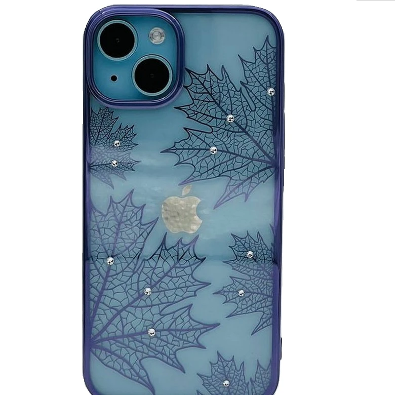 کاور دیویا مدل luxury leaf کد 013 مناسب برای گوشی موبایل اپل iphone13/14