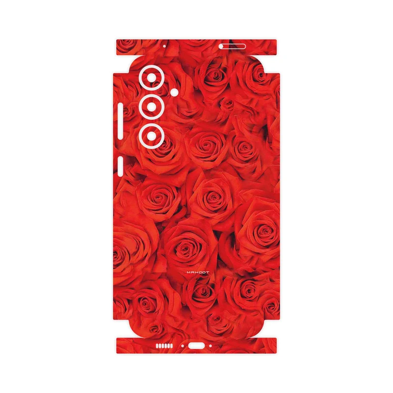 برچسب پوششی ماهوت مدل Red_Flower-FullSkin مناسب برای گوشی موبایل سامسونگ Galaxy S23 FE