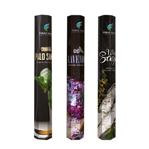 عود مدل گل های معطر بسته 3 عددی