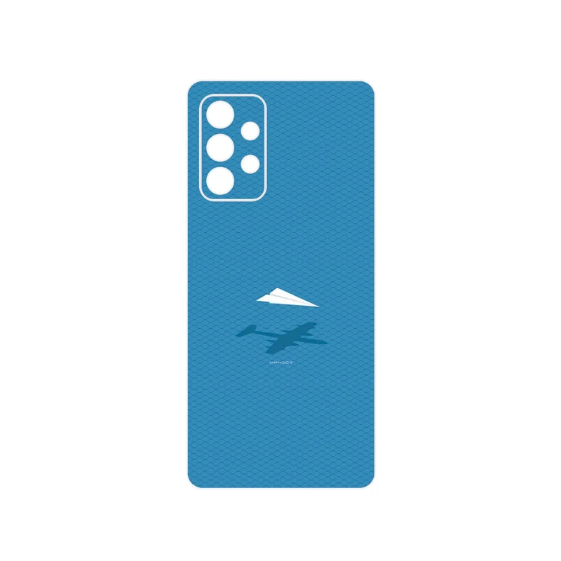 برچسب پوششی ماهوت مدل Minimal Paper Airplane مناسب برای گوشی موبایل سامسونگ Galaxy A52s 5G