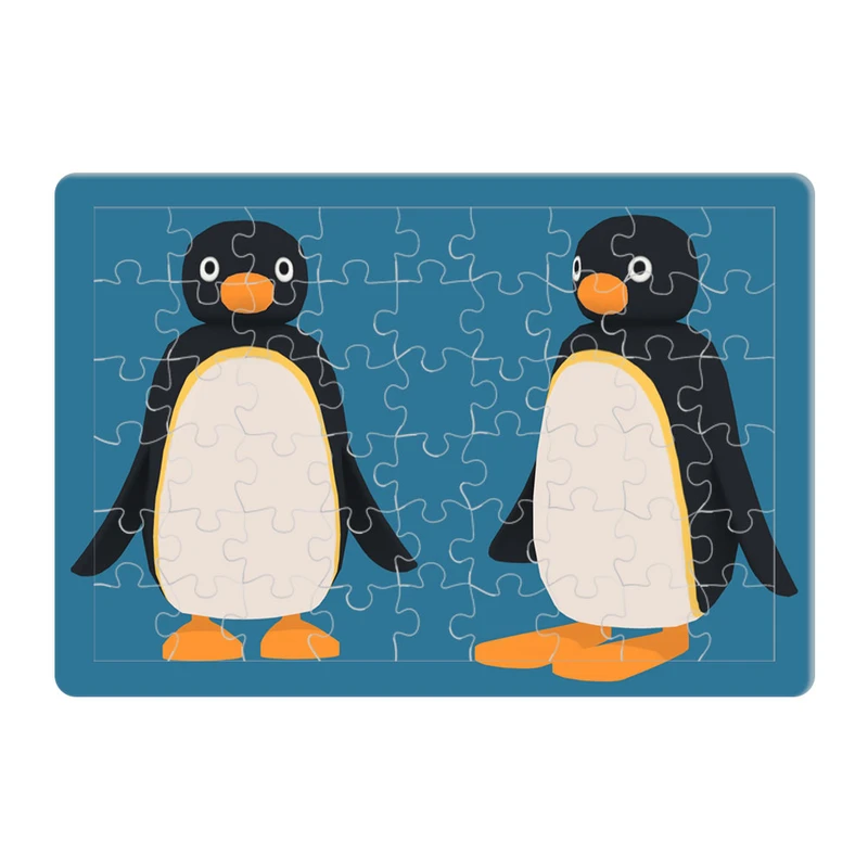 پازل 54 تکه هومرو مدل PL199 طرح انیمیشن پینگو