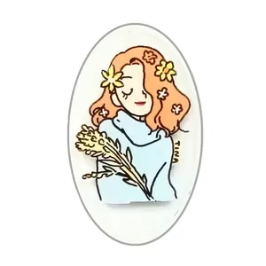 مگنت تزئینی مدل Girl کد 048