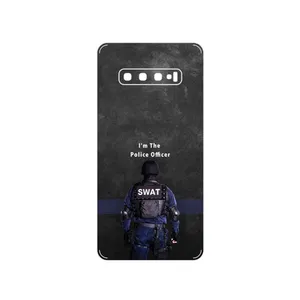 MAHOOT Police Officer Cover Sticker for Samsung Galaxy S10 Plus