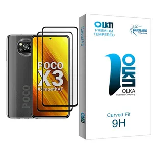 Cooling Olka Glass MIX002 Screen Protector For Xiaomi Poco X3 Pack Of 2