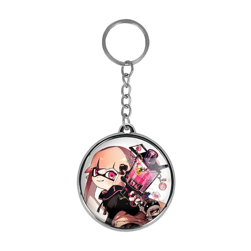 جاکلیدی خندالو طرح بازی اسپلاتون (Splatoon) مدل دوطرفه کد 3331633317