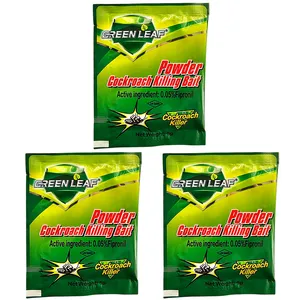 پودر سوسک کش گرین لیف مدل SX-05 وزن 5 گرم مجموعه 3 عددی