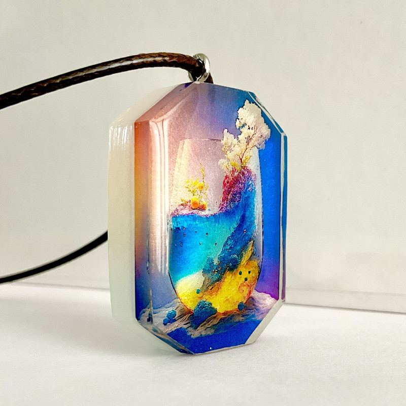 گردنبند مدل شب تاب کد BC132
