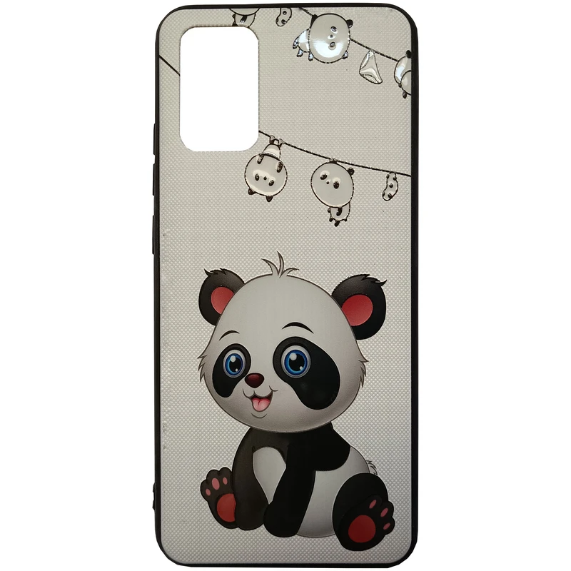 کاور مدل فانتزی کد A-032 طرح پاندا مناسب برای گوشی موبایل سامسونگ Galaxy A02S