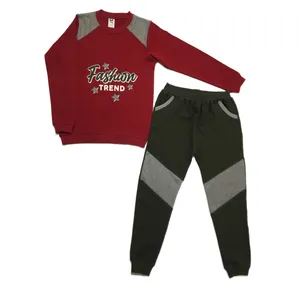 ست سویشرت و شلوار دخترانه مدل5027