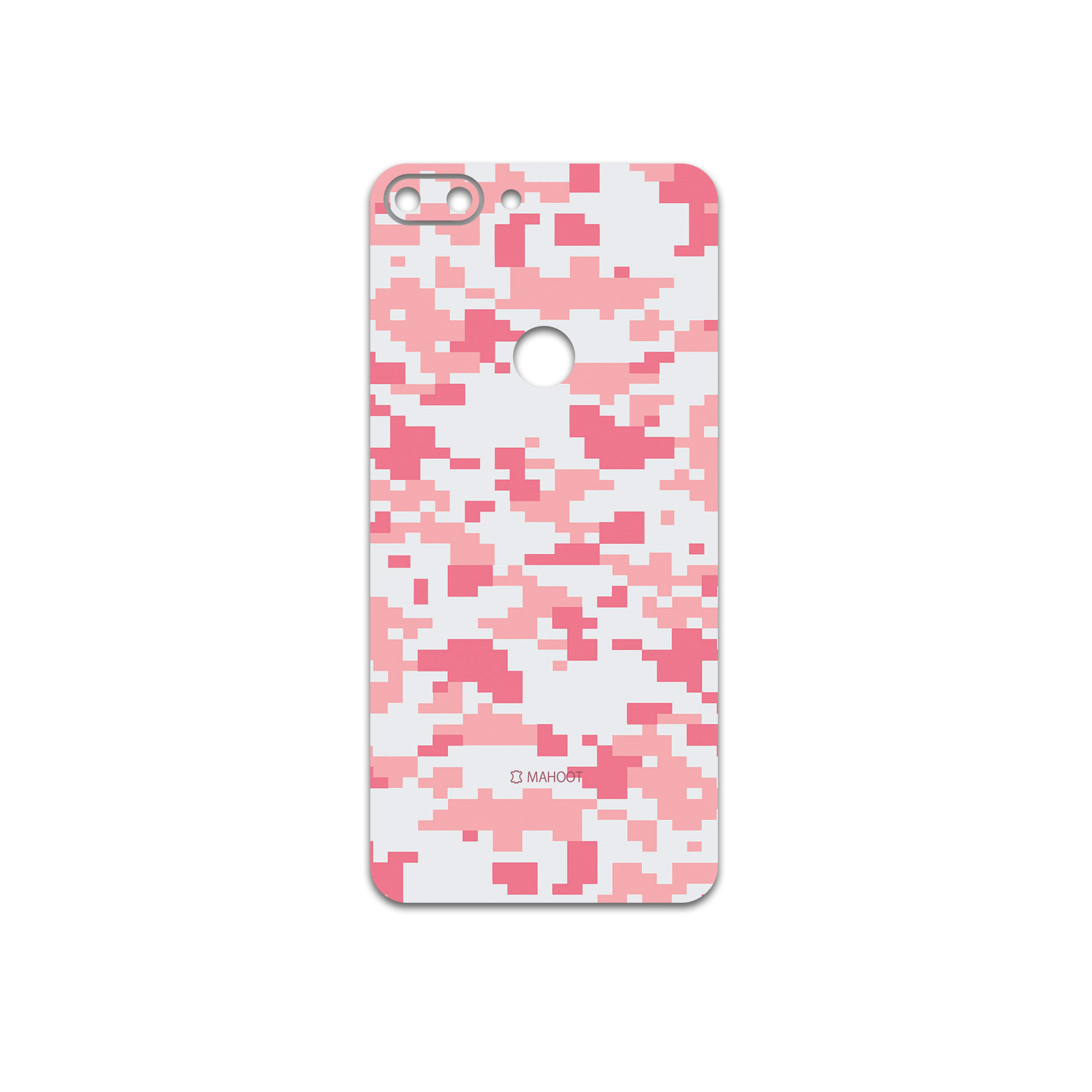 برچسب پوششی ماهوت مدل Army-Pink-pixel مناسب برای گوشی موبایل جی پلاس T10