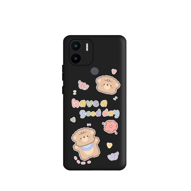 کاور قاب گارد طرح خرسی فانتزی کد m6092 مناسب برای گوشی موبایل شیائومی Redmi A1 Plus / Redmi A2 Plus