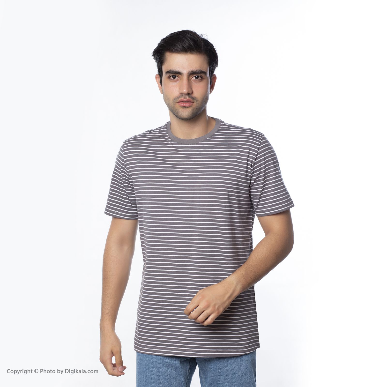 تی شرت  آستین کوتاه مردانه اسپیور مدل TMA14-27 -  - 8