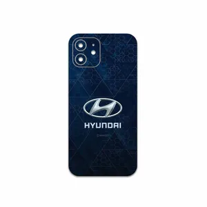 MAHOOT Hyundai-Logo Cover Sticker for Apple iPhone 12