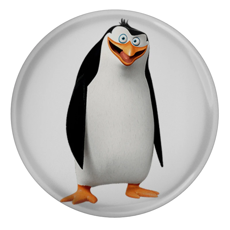 مگنت مدل S13141 طرح کارتون حیوانات ماداگاسکار