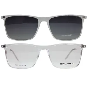 فریم عینک طبی گلکسی مدل 1015 به همراه کاور آفتابی