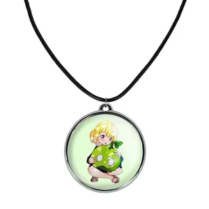 گردنبند خندالو مدل سویکا انیمه دکتر استون Dr. Stone کد 2749827499