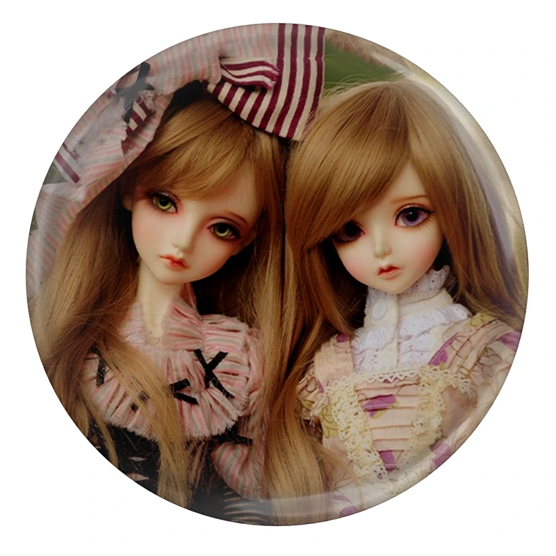 مگنت طرح عروسک دختر مدل S9893 