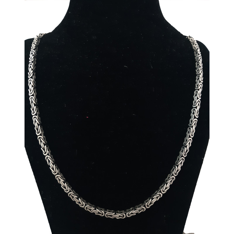 زنجیر نقره مردانه مدل 12 زنجیر نقره مردانه مدل 12