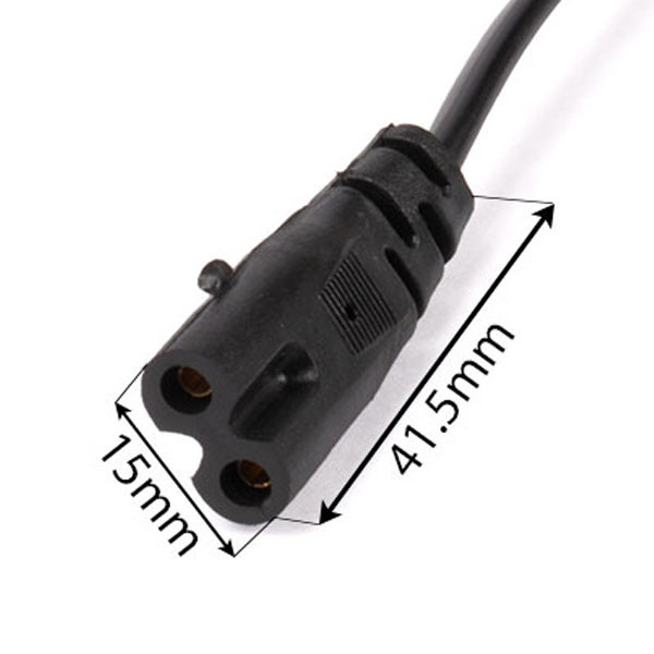 کابل برق دو پین دی-نت مدل EU-C7