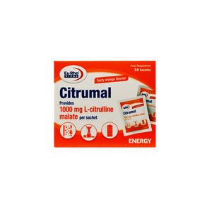 ساشه سیترومال با طعم پرتقال یوروویتال - 1000 میلی‌گرم  بسته 14 عددی