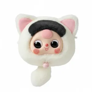 کیف رودوشی بچگانه مدل پشمالو عروسکی 