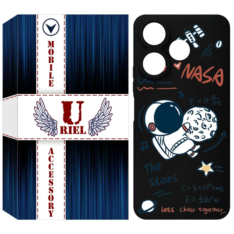 کاور یوریل مدل KSH کد 27 طرح ناسا مناسب برای گوشی موبایل شیائومی Redmi 13x