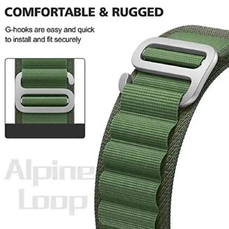 بند انتک مدل LOOP ALPINE مناسب برای ساعت هوشمند سامسونگ Galaxy Watch 5 44 mm به همراه محافظ صفحه نمایش